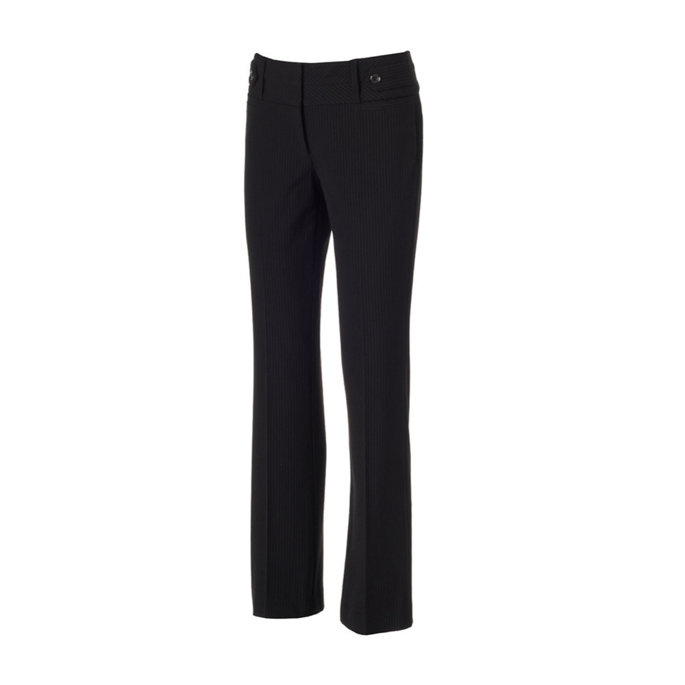 Candie's Black Bootcut Dress Pants